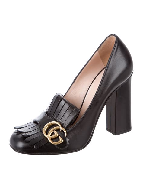 gucci marmont heels ebay|gucci 6 inch heels.